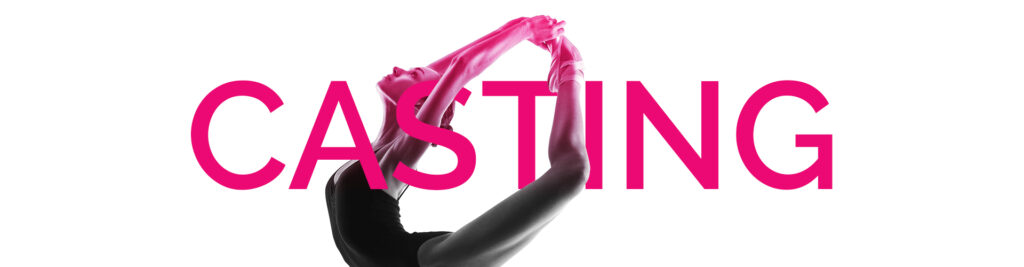 Casting danza con ballerina in posa per audizioni e provini professionali