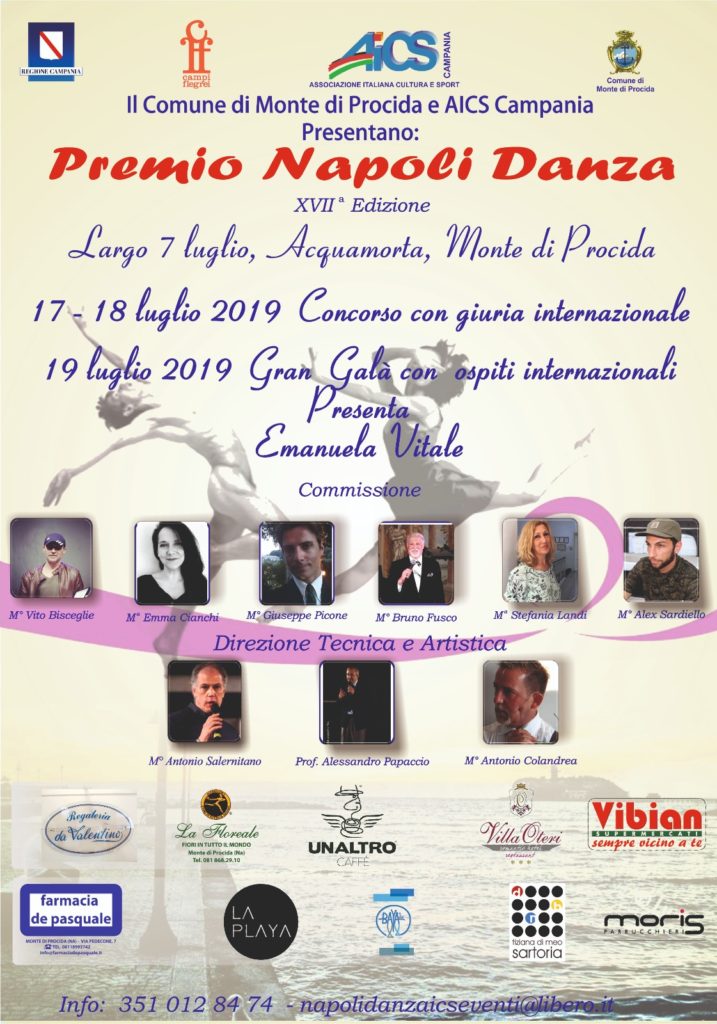 locandina Premio Napoli Danza