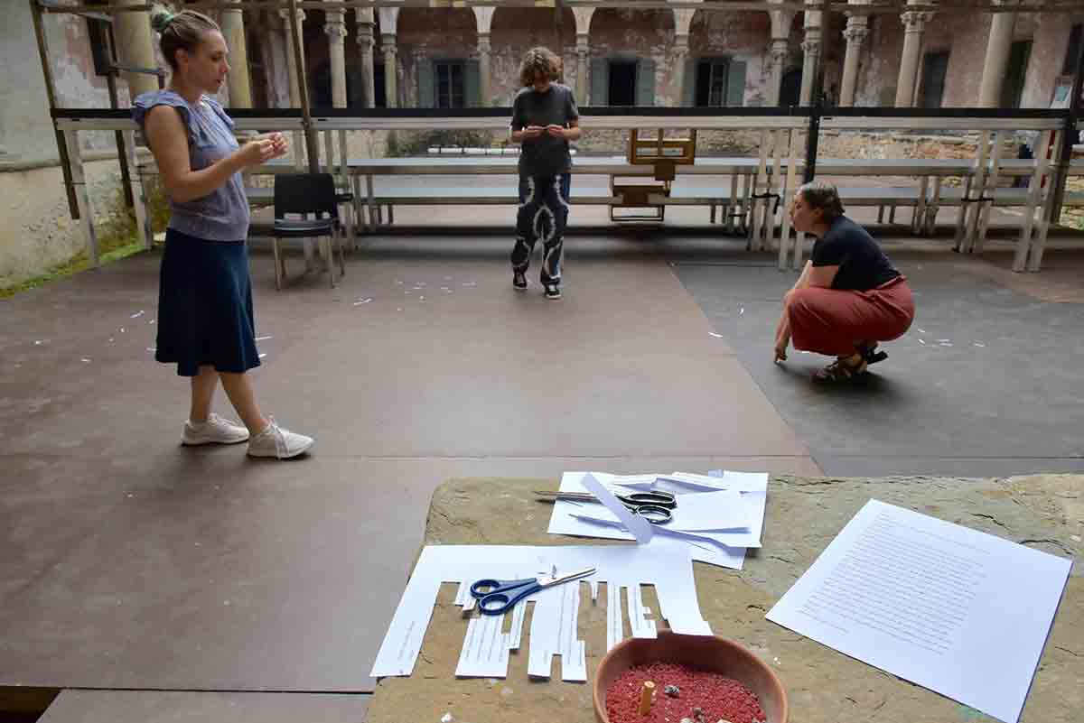 Cristiana Alfonsetti, Meris Angioletti, Camilla Monga protagoniste di TAD RESIDENCY 2021 TAD RESIDENCY 2021