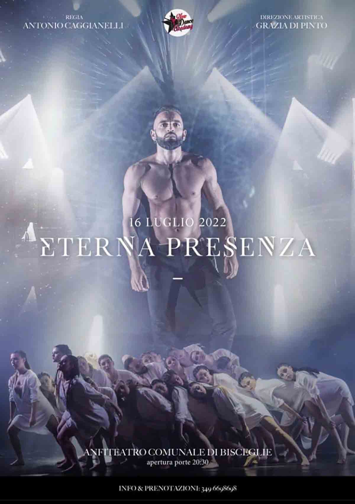 Eterna presenza. Il 16 luglio il tributo ad Antonio Caggianelli e alla sua arte nella sua città , Bisceglie, a quasi un anno dalla sua tragica scomparsa Eterna presenza