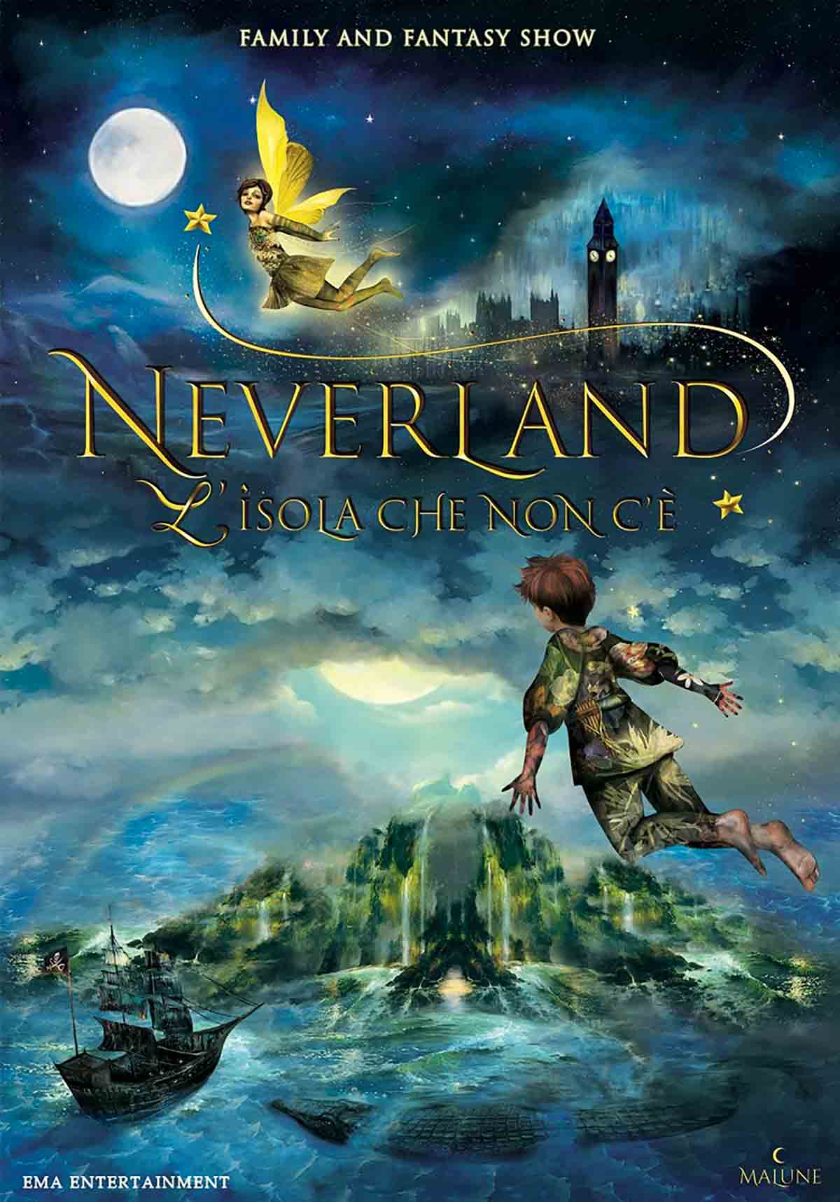 Neverland: da Salerno il musical che girerà l'Italia e arriverà all'estero Neverland - L'isola che non c'è