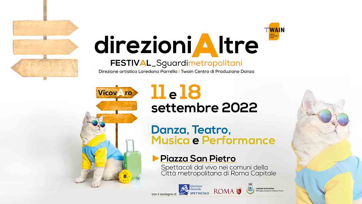 direzioniAltre Festival Sguardi metropolitani | 11 e 18 settembre - Vicovaro (RM) direzioniAltre Festival Sguardi metropolitani