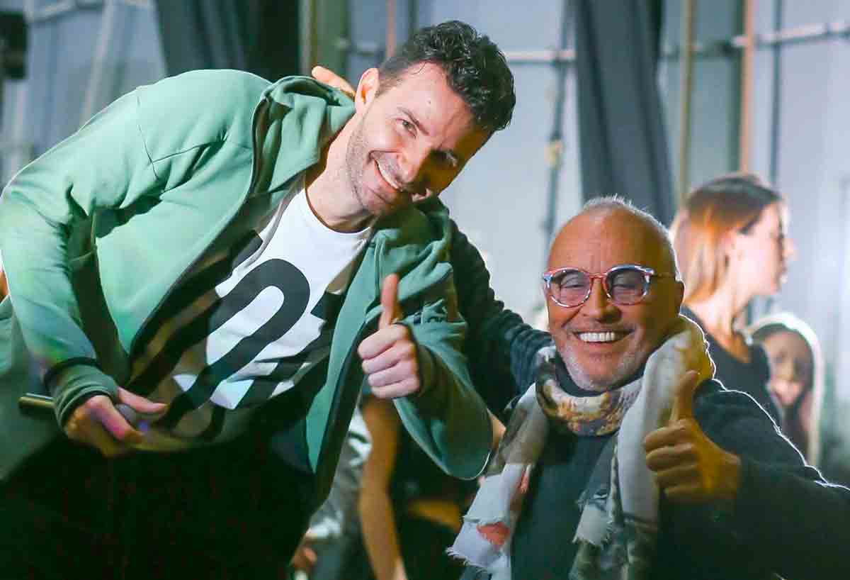 Franco Miseria al Delle Arti per Dire Danza Franco Miseria e Roberto D'Urso