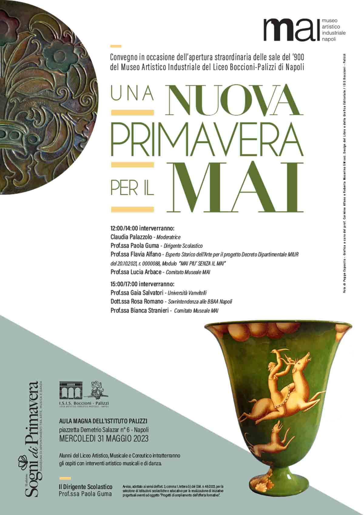 Una nuova primavera per il Museo Artistico Industriale MAI Una nuova primavera per il MAI