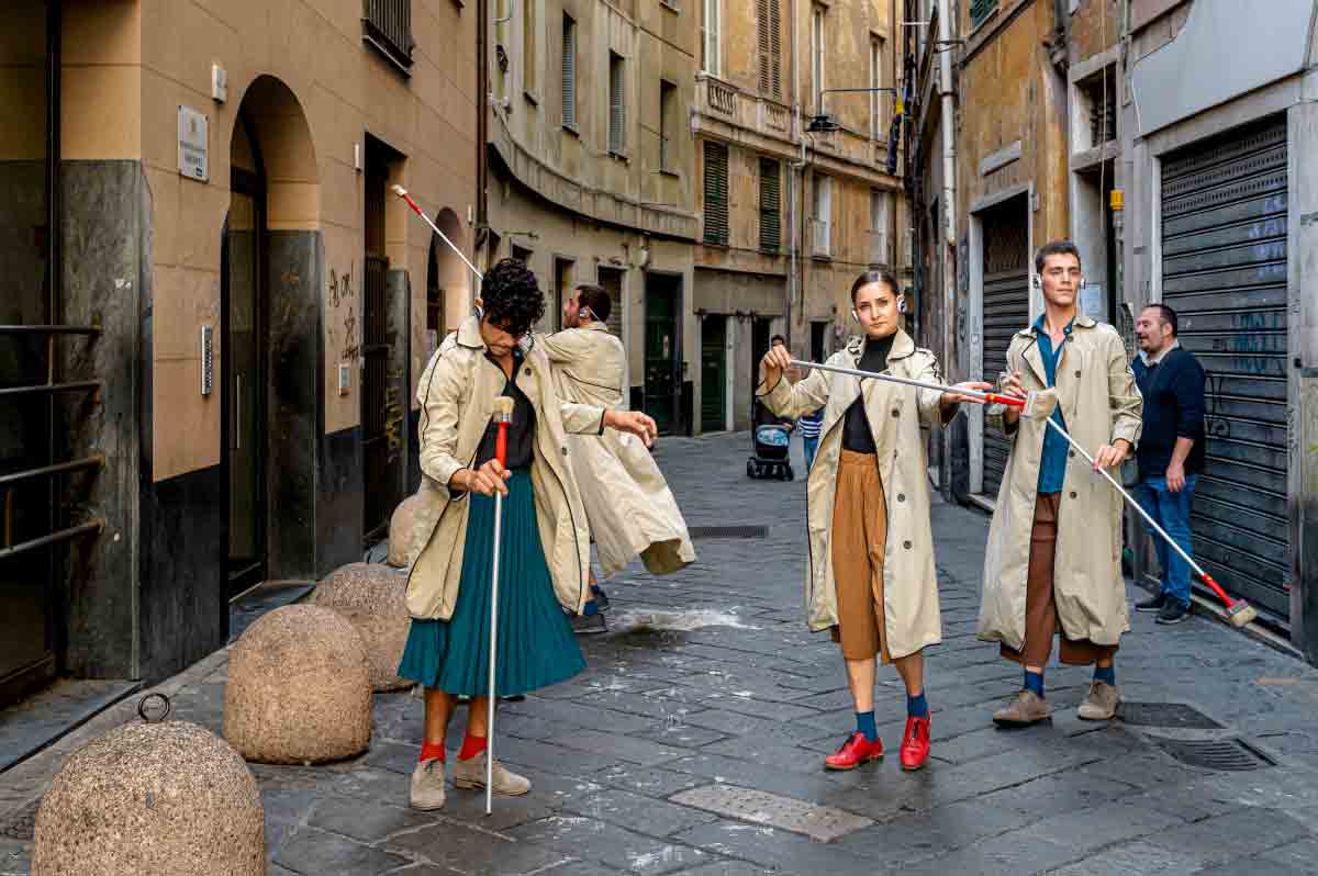 La danza di Sosta Palmizi e SanpapiƩ chiude a Castellarano (RE) il Festival Terre d'Arte SanpapiƩ - Amigdala (Ph. Donato Aquaro)