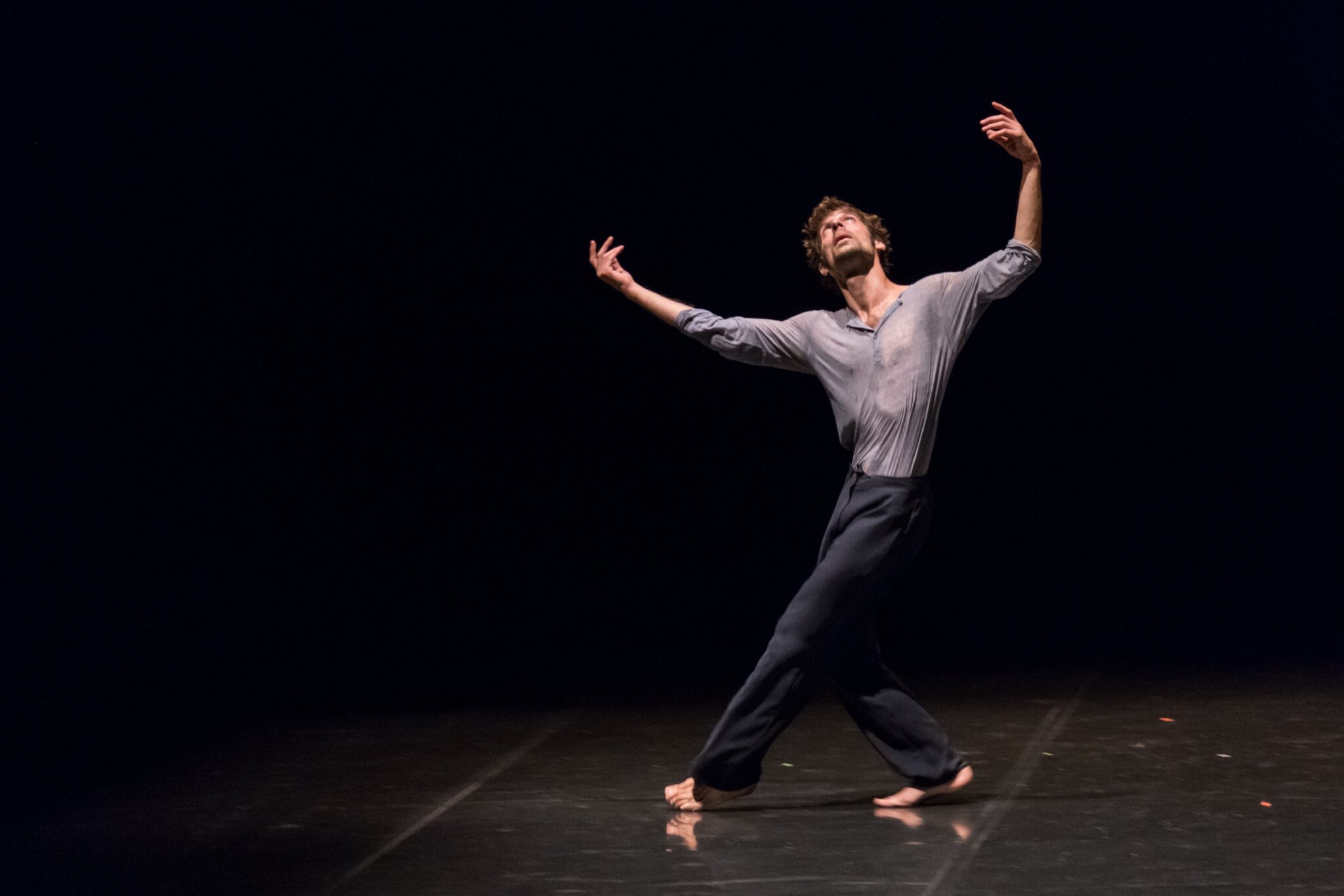 Allo Spazio Körper le performance di Sosta Palmizi Mondo - Gennaro Lauro (ph. Dario Bonazza)