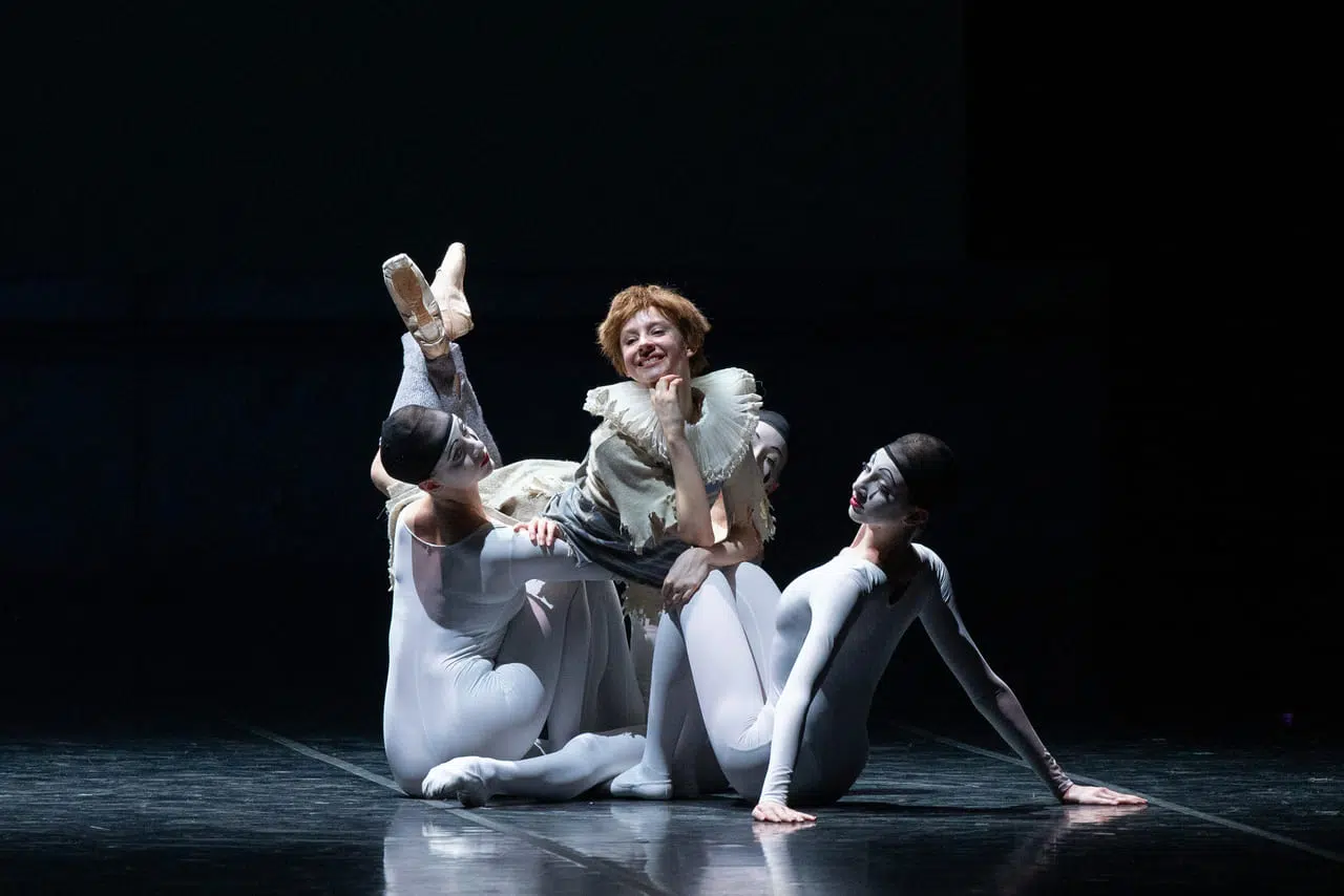 Teatro alla Scala: Spettacolo della Scuola di Ballo dell'Accademia scaligera La strada di M. Pistoni (foto Vito Lorusso)