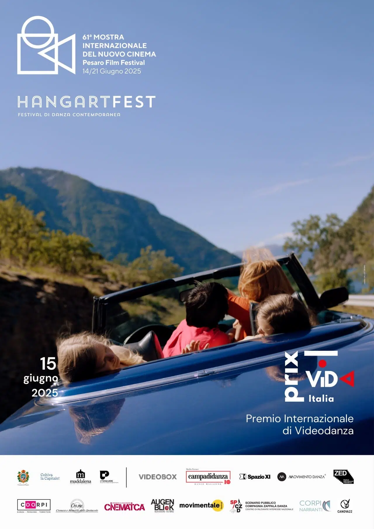 Hangartfest presenta il Prix ViDa Italia nel contesto della Mostra Internazionale del Nuovo Cinema di Pesaro Locandina Prix ViDa Italia
