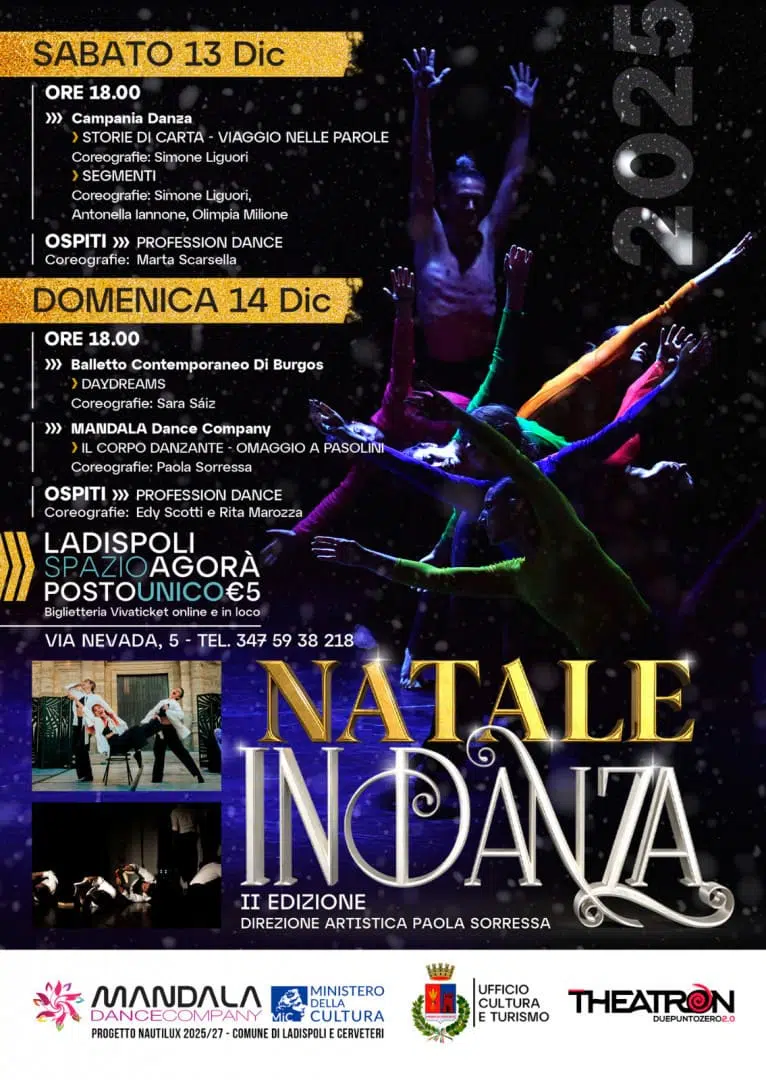 Mandala Dance Company: Festival, debutti e spettacoli all' estero di dicembre! Natale in Danza - Mandala Dance Company
