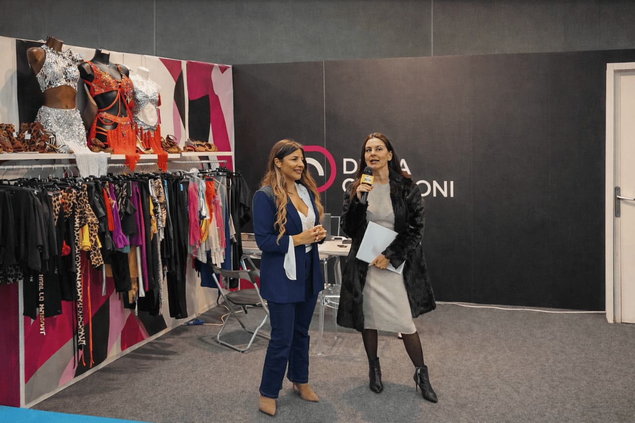Danza Creazioni con Danzainfiera per promuovere la danza latinoamericana in Italia Elita Mastronzo a Danzainfiera 2025