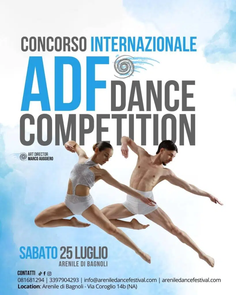 ADF Dance Competition 2026 all’Arenile di Bagnoli il 25 luglio
