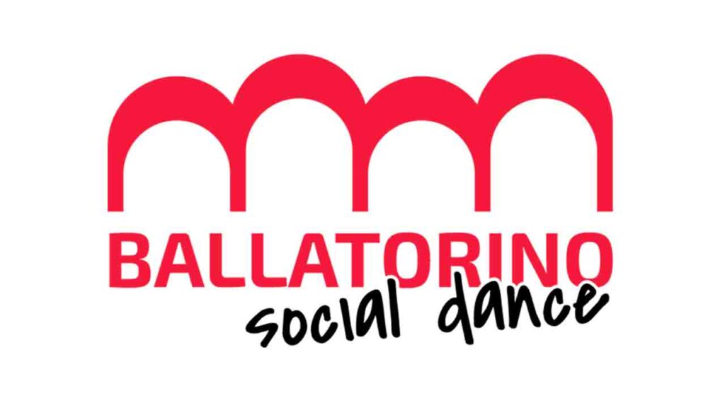 Logo rosso e nero di BallaTorino Social Dance