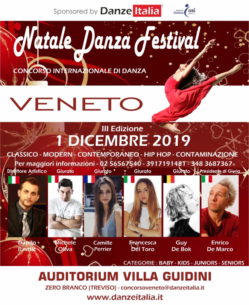 Concorso Internazionale Di Danza 3 Edizione Natale Danza Festival Veneto Danzapp